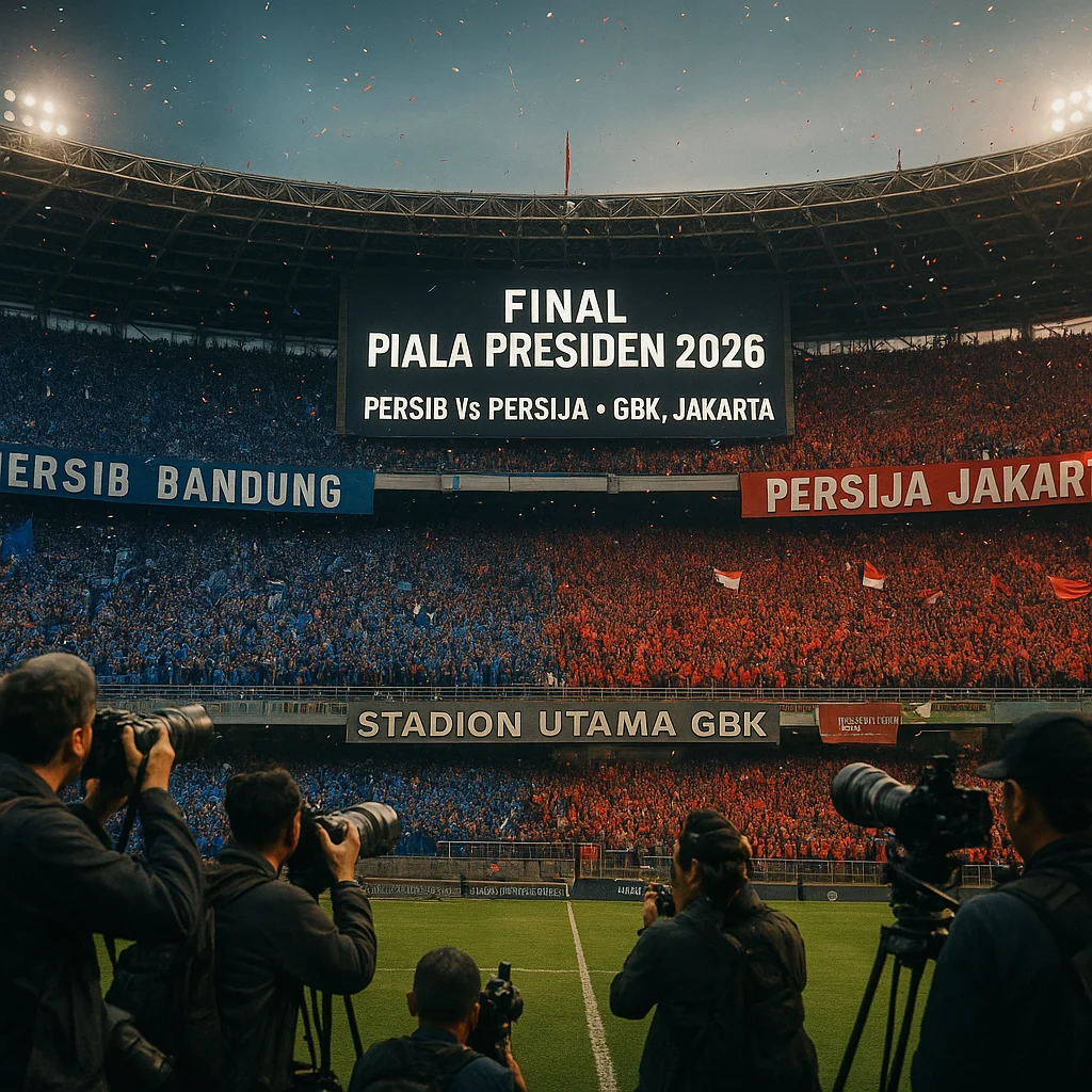 Persib Bandung Pastikan Tiket Semifinal Piala Presiden 2026 Usai Kalahkan DPMM FC