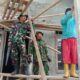 Progres Pembangunan RTLH Pak Paidi Kian Baik, Satgas TMMD dan Warga Gotong Royong
