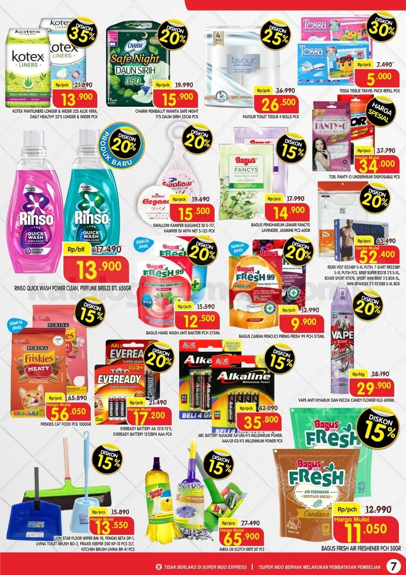 Promo Superindo 13-16 Juli 2026: Harga Bantingan untuk Bekal Komplit Super Hemat
