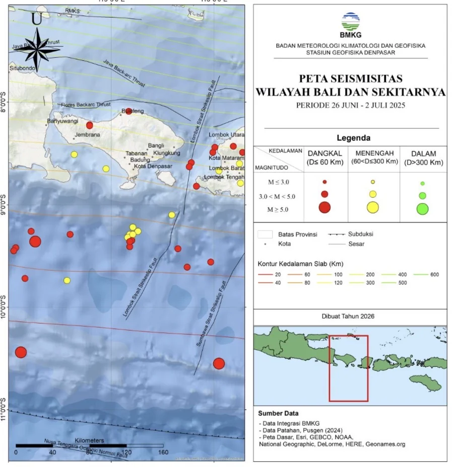 Puluhan Gempa Guncang Bali yang Tidak Dirasakan Masyarakat: Analisis Mendalam Aktivitas Seismik Juni 2026
