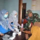 Puluhan Lansia Antusias Ikuti Penyuluhan dan Pemeriksaan Kesehatan Gratis dalam TMMD ke-129
