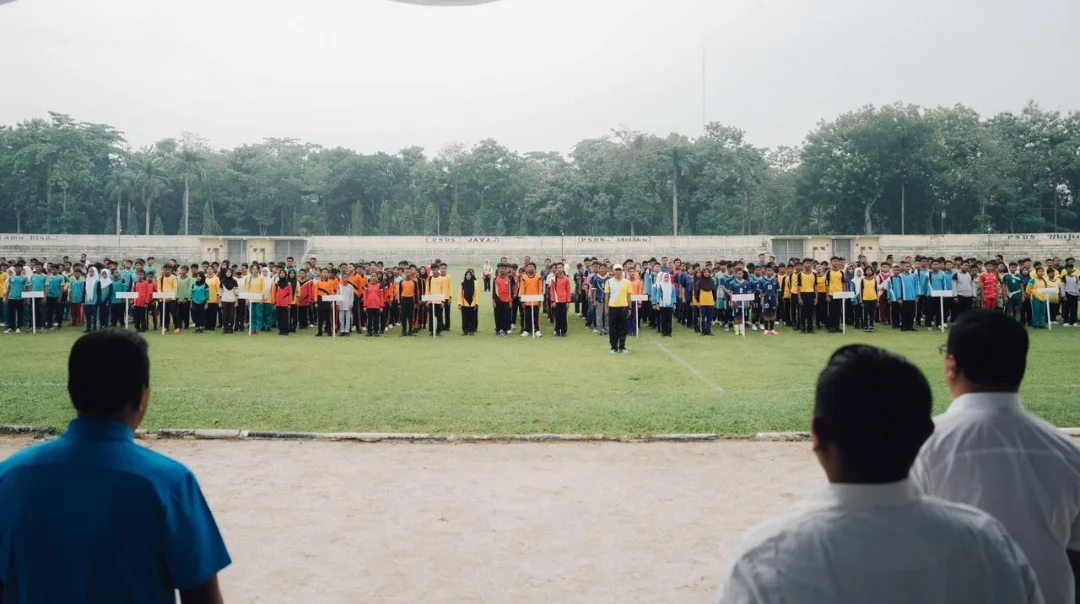 Ratusan Siswa Ikuti GSI di Deli Serdang, Bupati Dorong Lahirnya Atlet Muda Berprestasi