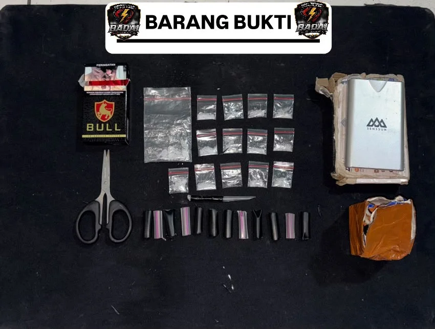 Satresnarkoba Polres Bengkulu Selatan Ungkap Dua Kasus Sabu: 74 Paket Disita, Tiga Tersangka Diamankan