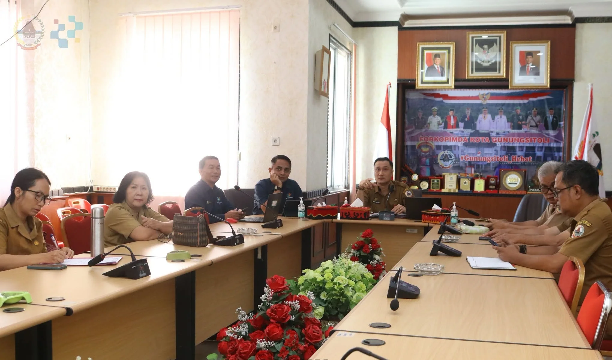 Sekda Gunungsitoli Hadiri Rakor Nasional Inflasi dan Program Perumahan