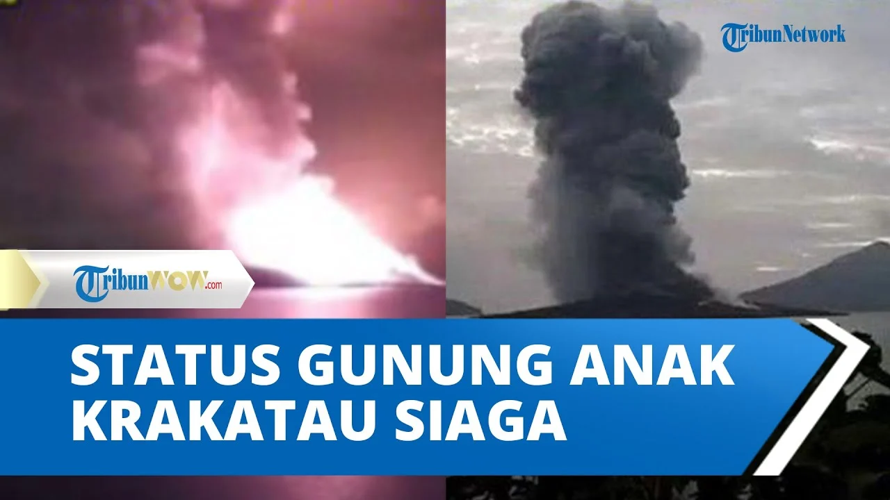 Status Gunung Anak Krakatau Naik ke Siaga, Warga Pesisir Diimbau Waspada