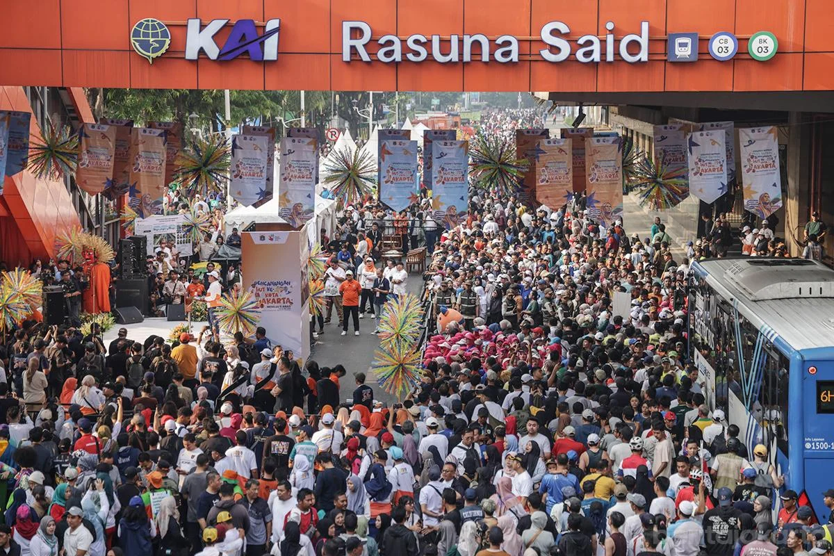 Sudirman Said Diperiksa Kejagung, CFD Rasuna Said Ramai Dikunjungi Warga