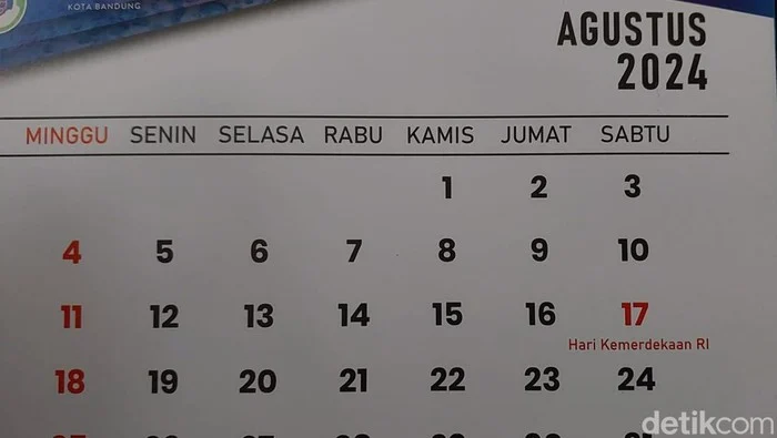 Tanggal 1 Agustus Hari Apa? Ini Daftar Lengkap Peringatan Nasional dan Internasional