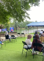 Teras Danau Jadi Destinasi Favorit Warga Palembang Nikmati Sore Bernuansa Alam