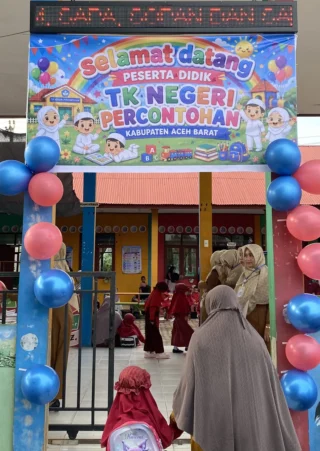 TK Negeri Percontohan Aceh Barat Sambut Murid Baru dengan MPLS Ramah Anak: Membangun Fondasi Pendidikan Karakter Sejak Dini
