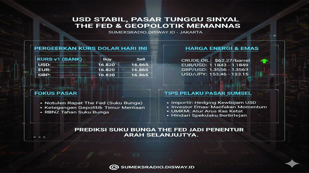 Tradingview: Pasar Keuangan Global Terbelah di Tengah Sinyal Hawkish The Fed dan Ketegangan Geopolitik