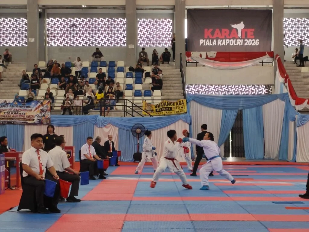 UKM Karate Unila Raih Dua Medali Perunggu di Piala Kapolri 2026
