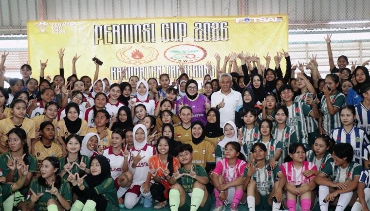28 Tim Futsal Putri Pelajar Ramaikan PERWOSI Cup Kabupaten Tangerang 2026