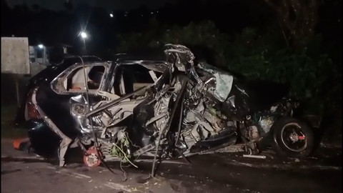 3 Orang Sekeluarga Jadi Korban Tewas Laka Truk Tabrak 2 Mobil-2 Motor di Puncak