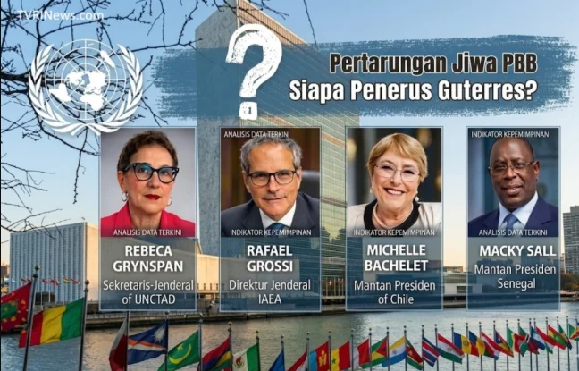 8 Kandidat Berebut Kursi Bos PBB, dari Mantan Presiden hingga Diplomat