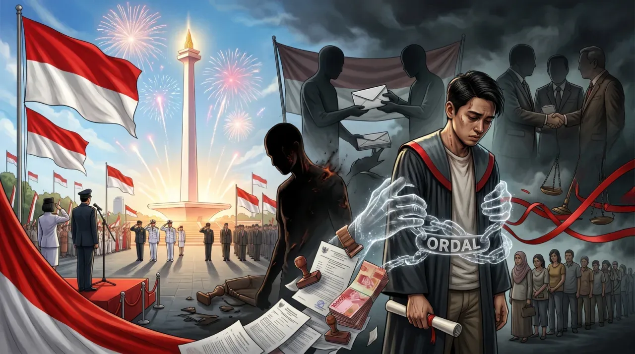 81 Tahun Indonesia Merdeka, SD GMIST Eppata Tetilade di Sangihe Masih dengan 7 Murid dan 2 Guru
