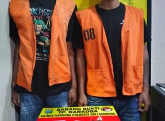 Dua Pria Diamankan Polisi, Sabu 20,35 Gram Disita di Deli Serdang