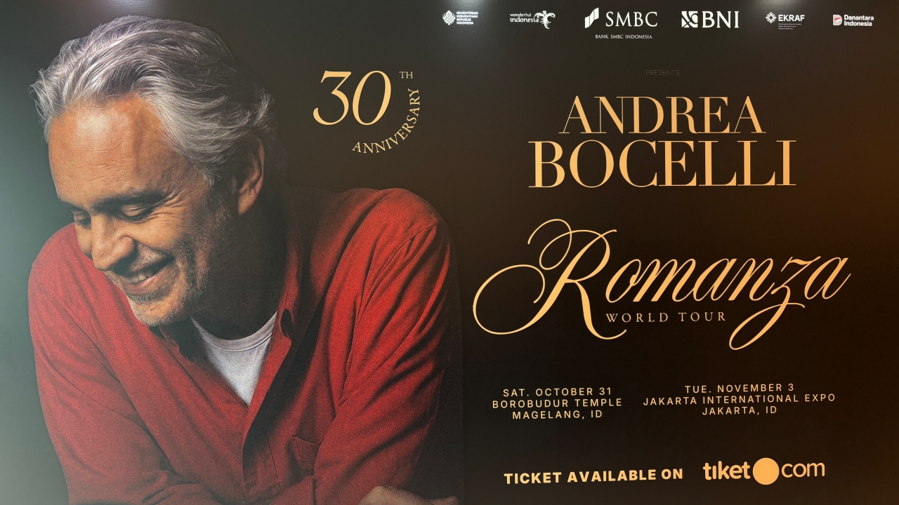 Andrea Bocelli Bawa Romanza 30th Anniversary ke Indonesia, Cek Harga Tiketnya