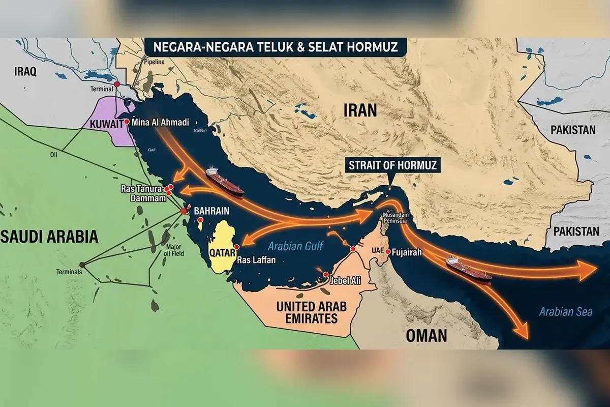 AS Bangun Jalur Pelayaran Rahasia via Selat Hormuz, Jutaan Barel Minyak Keluar Setiap Hari