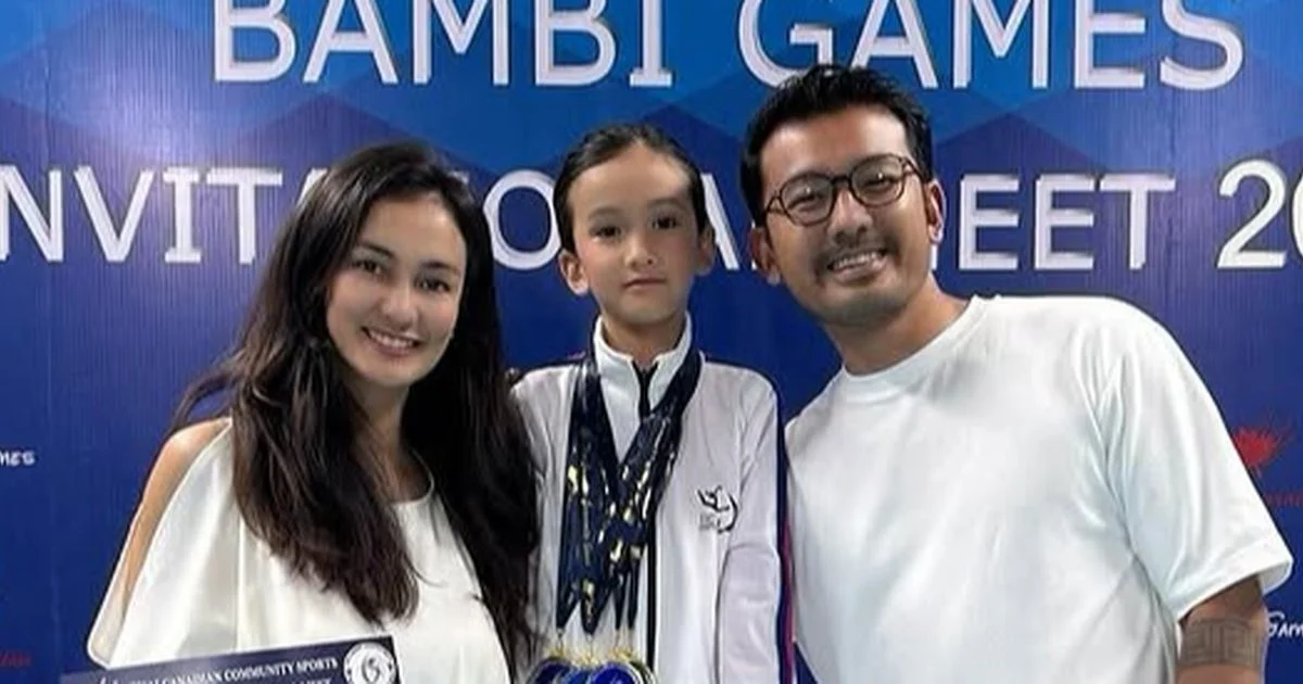 Bangga! Anak Yasmine Wildblood Raih Medali Perak di Shanghai