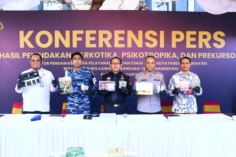 Bea Cukai Gagalkan Penyelundupan 10 Kg Ganja di Bali, Potensi Kerugian Rp 3,3 M