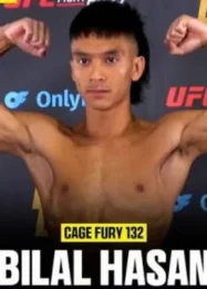 Bilal Hasan Siap Debut UFC di Shanghai, Hadapi Nilson Rojas dengan Rekor Tak Terkalahkan
