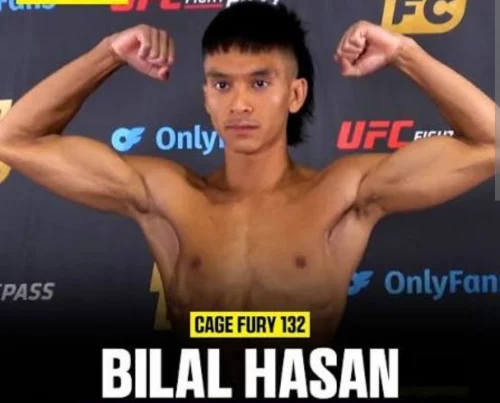 Bilal Hasan Siap Debut UFC di Shanghai, Hadapi Nilson Rojas dengan Rekor Tak Terkalahkan