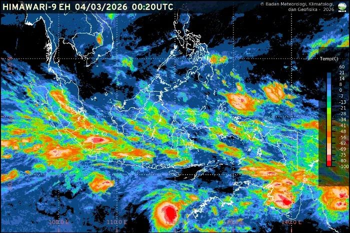 BMKG Peringatkan Potensi Hujan di Beberapa Wilayah Meski El Nino Kuat pada 2026