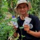 Cerita Pemuda Asal Pandeglang Sulap Lahan Marginal Jadi Kebun Bunga Telang