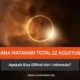 Gerhana Matahari Total 12 Agustus 2026 Tidak Bisa Dilihat dari Indonesia