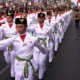 Gibran Kukuhkan 76 Paskibraka Nasional untuk Upacara HUT ke-81 RI di Istana Merdeka