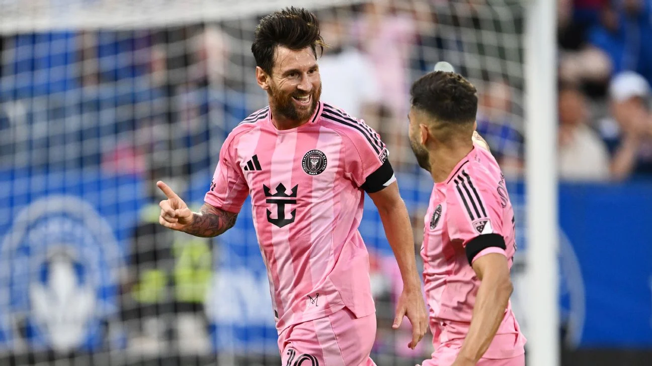 Gila! Messi Borong 4 Gol, Inter Miami Hancurkan Montreal 7-1