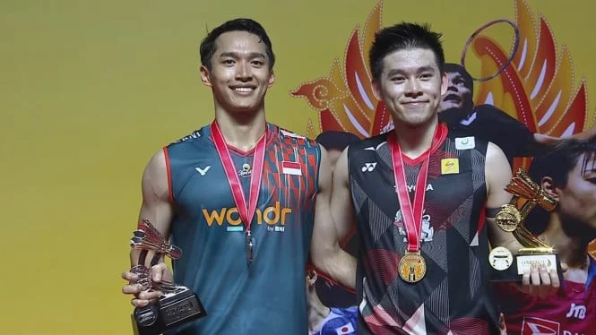 Jonatan Christie Melesat ke Puncak Ranking Dunia Tunggal Putra BWF Setelah 26 Tahun