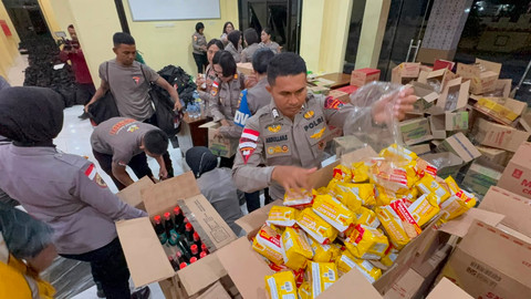 Kapolri Kirim 3.500 Paket Bantuan untuk Warga Terdampak Gempa NTT