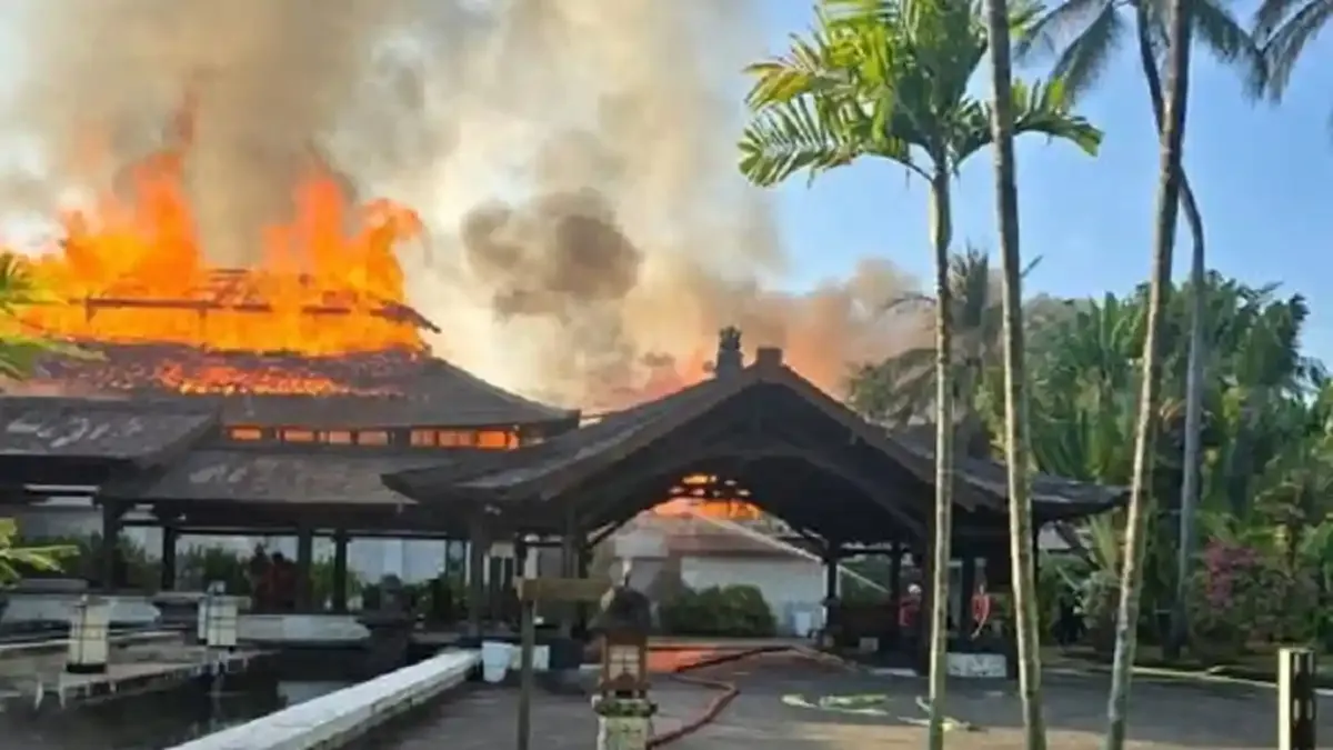 Kebakaran Restoran Chez Gado-Gado Seminyak Bali, Kerugian Capai Rp 4 Miliar