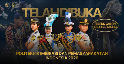 Kemenimipas Buka Pendaftaran Poltekimipas 2026, Sediakan 405 Formasi Taruna