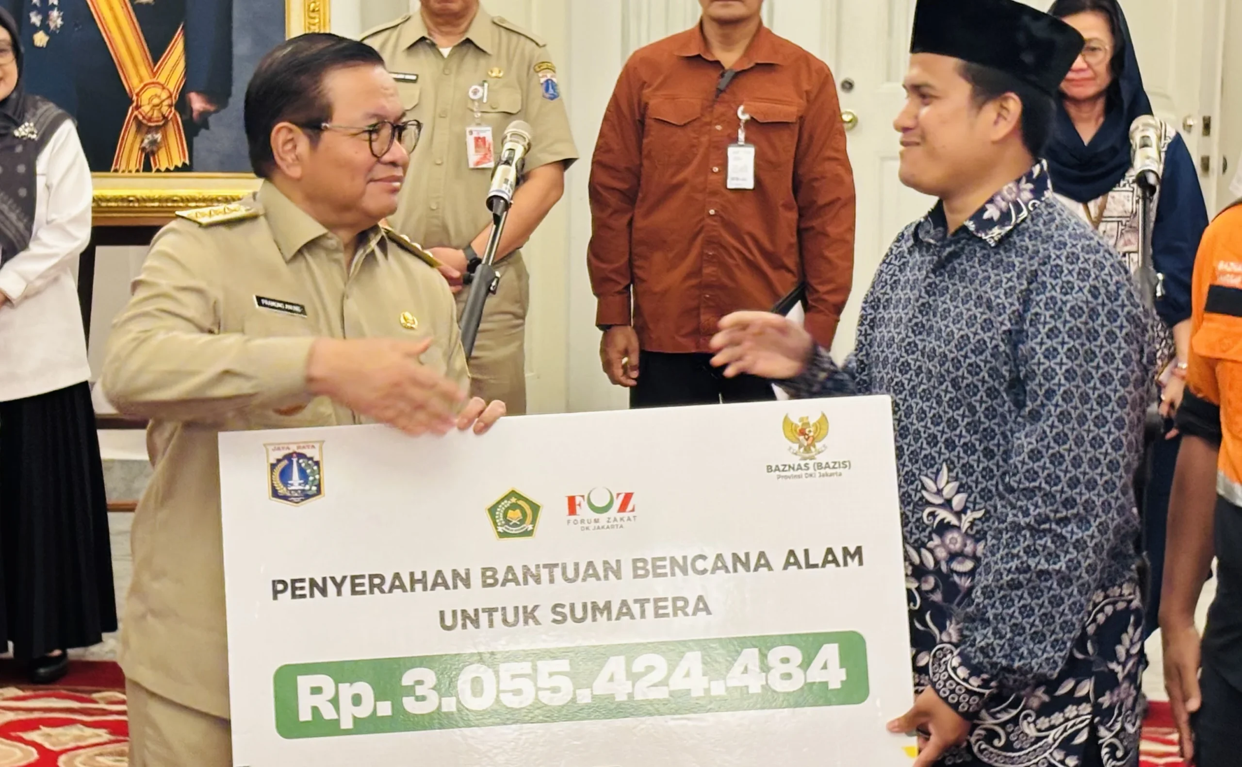 Kirim Bantuan Rp3,8 Miliar untuk Korban Gempa NTT, Pramono: Sumbangan Sukarela ASN!