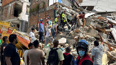 Korban Tewas Gempa 7,4 M di Kolombia Bertambah Jadi 111 Orang