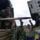 Korps Marinir Uji Tembak Roket MLRS Vampire 122 mm di Situbondo