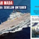 KRI Gajah Mada Segera Tiba, Indonesia Bersiap Operasikan Kapal Induk Pertama dengan Transfer Teknologi