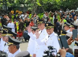 Linda Benny Resmi Jadi Wakil Bupati Klaten 2025-2030, Bupati Hamenang Siap Bersinergi Bangun Klaten