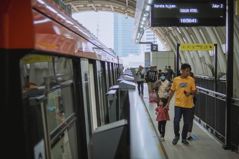LRT Jabodebek Sudah Layani Lebih dari 75 Juta Penumpang Sejak 2023