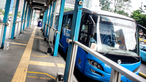 Masih Ada Penutupan Jalan, 8 Rute Transjakarta Tidak Beroperasi