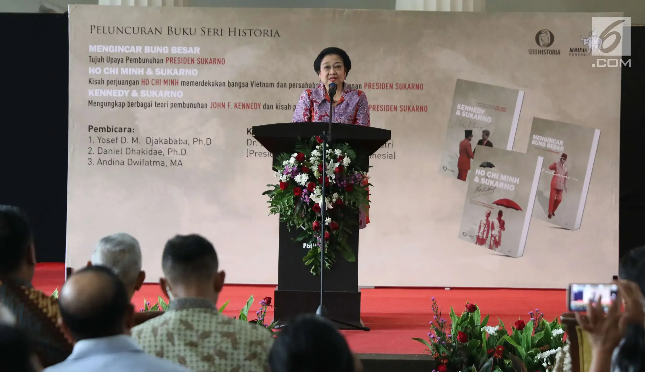 Megawati Hadiri Peluncuran Buku Otobiografi Erros Djarot, Dihadiri Tokoh Nasional Termasuk Anies Baswedan