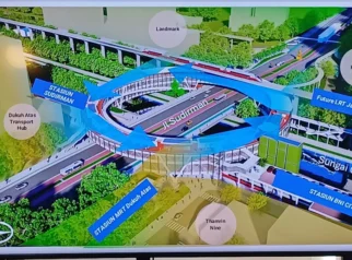 Mengapa Pedestrian Deck Dukuh Atas Dibuat Melingkar? Ini Penjelasan MRT