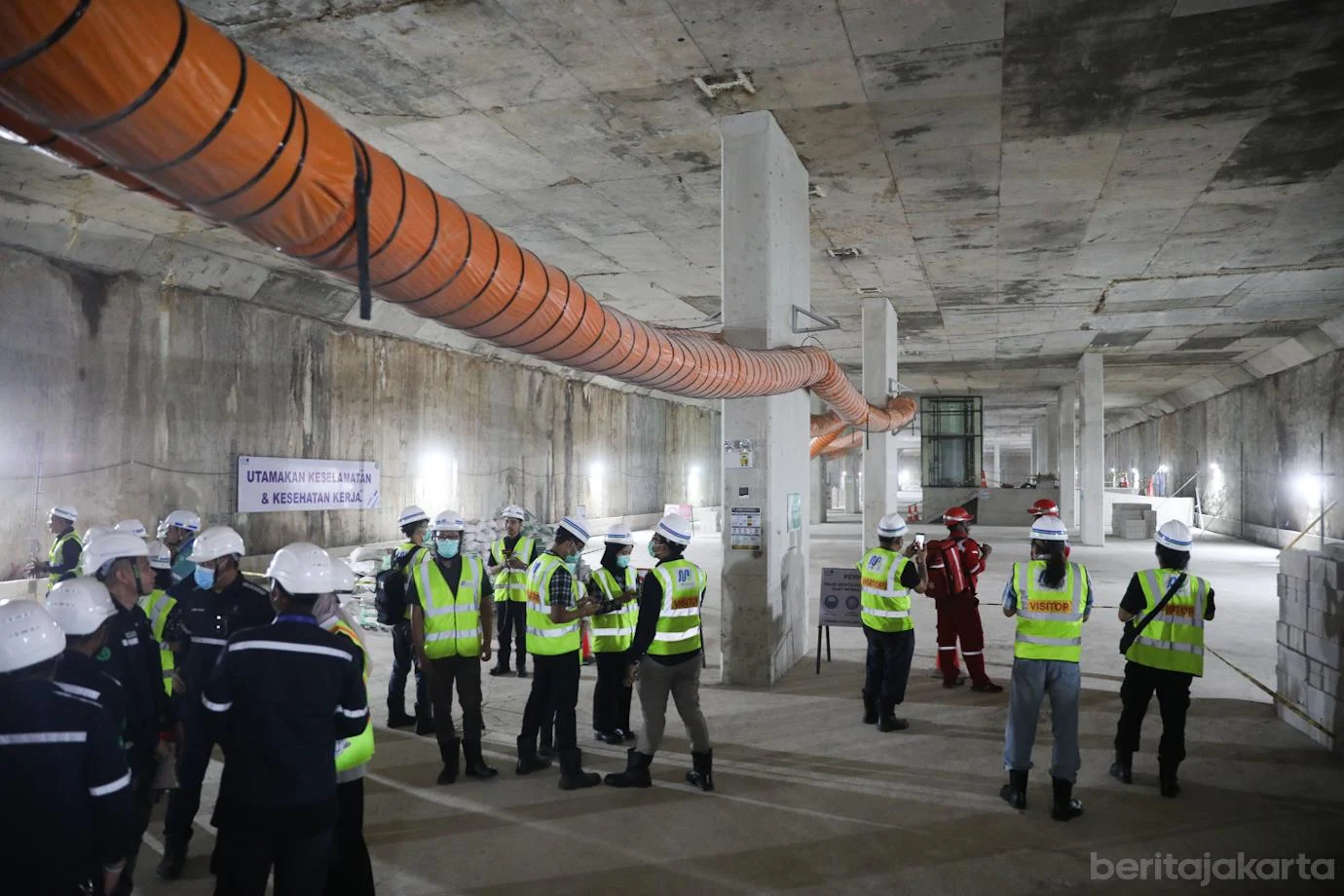 Mengenal Extended Concourse MRT, Ruang Bawah Tanah di Dasar Bundaran HI