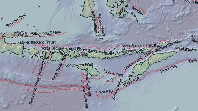 Mengenal Flores Back-Arc Thrust dan Kaitannya dengan Gempa M 7,7 yang Guncang NTT