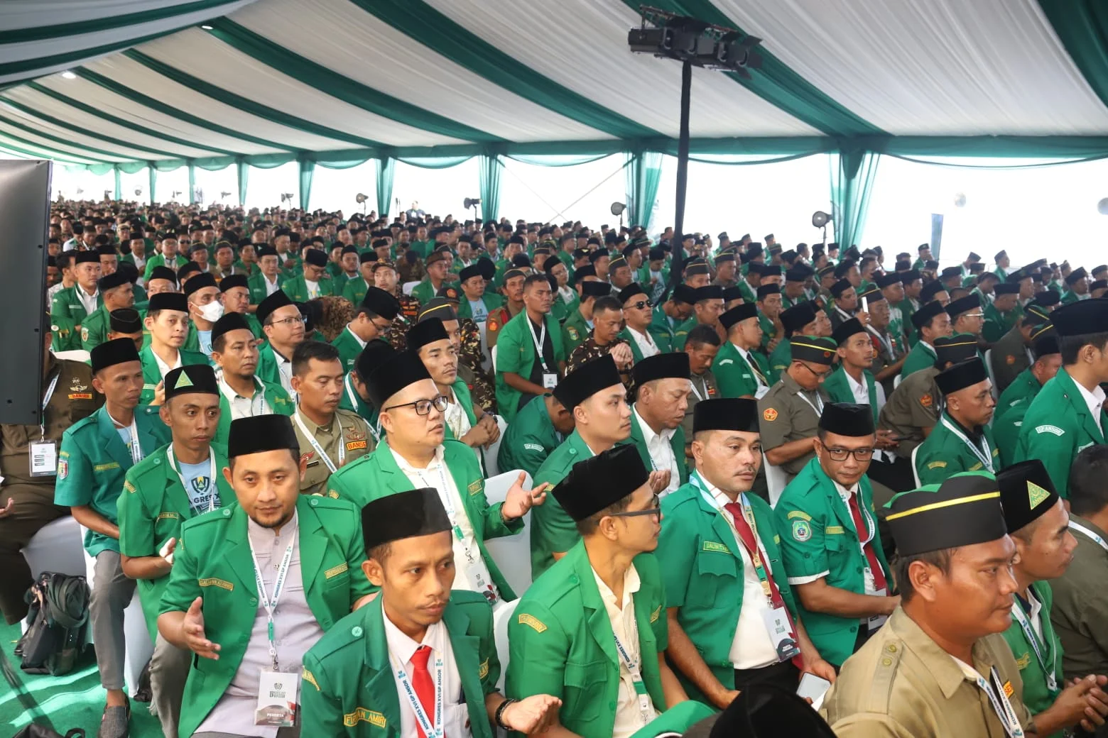 Pasukan GP Ansor Siap Tindak Tegas Pengganggu Muktamar Ke-35 NU di Jombang
