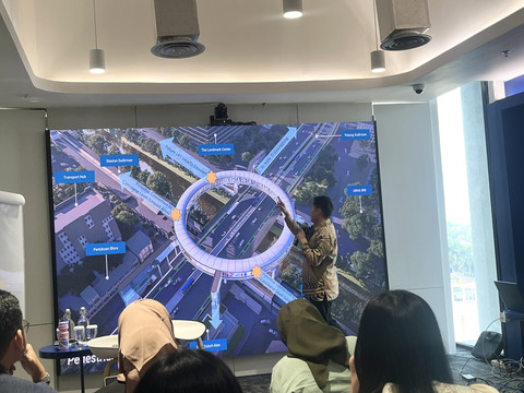 Pedestrian Deck Dukuh Atas Mempercepat Akses dari Sudirman ke Wisma 46 Hanya 5 Menit Jalan Kaki