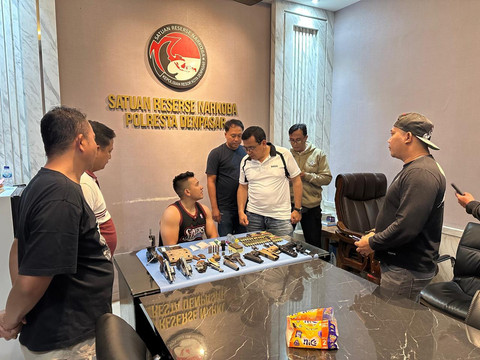 Pelatih MMA di Bali Ditangkap Polisi, Narkoba hingga Senpi Disita