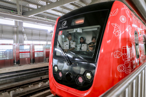 Penumpang LRT Jakarta Ditarget 80 Ribu per Hari Kalau Sudah Tembus Manggarai